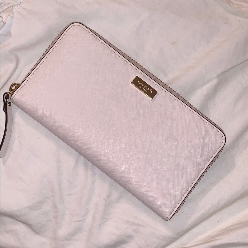 kate spade wallet/clutch (blush)